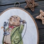 Схема для вышивания Мастракова Дарья (Рыжий кот) #41791