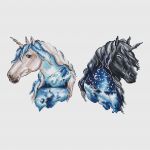 Схема для вышивания Кравцовы Егор (Rugo) и Анастасия (Овечкины забавы) #41794