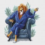 Схема для вышивания Кравцовы Егор (Rugo) и Анастасия (Овечкины забавы) #42248