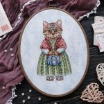 Схема для вышивания Мастракова Дарья (Рыжий кот) #42488