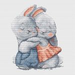 Схема для вышивания Кравцовы Егор (Rugo) и Анастасия (Овечкины забавы) #44311