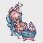 Схема для вышивания Кравцовы Егор (Rugo) и Анастасия (Овечкины забавы) #44420