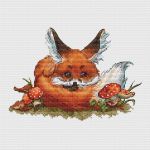 Схема для вышивания Кравцовы Егор (Rugo) и Анастасия (Овечкины забавы) #45104