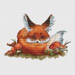 Схема для вышивания Кравцовы Егор (Rugo) и Анастасия (Овечкины забавы) #45104