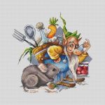 Схема для вышивания Кравцовы Егор (Rugo) и Анастасия (Овечкины забавы) #46994