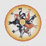 Схема для вышивания Кравцовы Егор (Rugo) и Анастасия (Овечкины забавы) #47730
