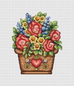Схема для вышивания Улыбайся Мария #47813