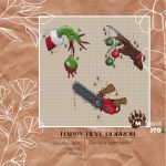 Схема для вышивания Медвежий угол #48021