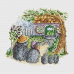 Схема для вышивания Кравцовы Егор (Rugo) и Анастасия (Овечкины забавы) #48362