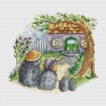 Схема для вышивания Кравцовы Егор (Rugo) и Анастасия (Овечкины забавы) #48767