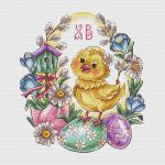 Схема для вышивания Кравцовы Егор (Rugo) и Анастасия (Овечкины забавы) #49180