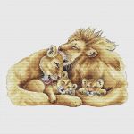 Схема для вышивания Кравцовы Егор (Rugo) и Анастасия (Овечкины забавы) #50575