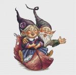 Схема для вышивания Кравцовы Егор (Rugo) и Анастасия (Овечкины забавы) #51096