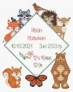 Схема для вышивания Нольфина Анна #51375