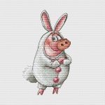 Схема для вышивания Кравцовы Егор (Rugo) и Анастасия (Овечкины забавы) #51809