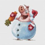 Схема для вышивания Кравцовы Егор (Rugo) и Анастасия (Овечкины забавы) #51811