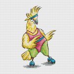 Схема для вышивания Кравцовы Егор (Rugo) и Анастасия (Овечкины забавы) #51814