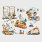 Схема для вышивания Кравцовы Егор (Rugo) и Анастасия (Овечкины забавы) #51816