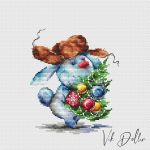 Схема для вышивания Vik Dollin #51936