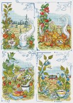 Схема для вышивания Окнеас Алиса #53186