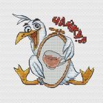 Схема для вышивания Кравцовы Егор (Rugo) и Анастасия (Овечкины забавы) #53406