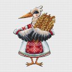 Схема для вышивания Кравцовы Егор (Rugo) и Анастасия (Овечкины забавы) #53410