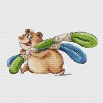 Схема для вышивания Кравцовы Егор (Rugo) и Анастасия (Овечкины забавы) #53415