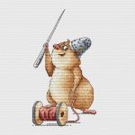 Схема для вышивания Кравцовы Егор (Rugo) и Анастасия (Овечкины забавы) #53420