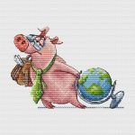 Схема для вышивания Кравцовы Егор (Rugo) и Анастасия (Овечкины забавы) #55230