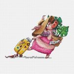 Схема для вышивания Кравцовы Егор (Rugo) и Анастасия (Овечкины забавы) #57352