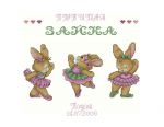 Схема для вышивания Ольга (Tinker Bell, fuchsia-flower) #7400