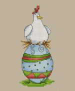 Схема для вышивания Ольга (Tinker Bell, fuchsia-flower) #7517