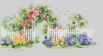 Схема для вышивания Окнеас Алиса #7528