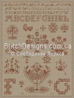 Схема для вышивания Слободяник Лариса (stitchdesigns) #8535