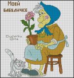 Схема для вышивания Джонс Екатерина #8853