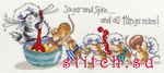 Набор для вышивания Bothy Threads XMS3