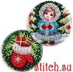 Набор для вышивания Кроше (Радуга бисера) B-727